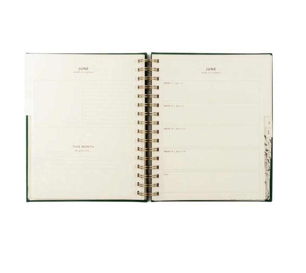 12-Month 2025 Dated Planner: Summerside Design, Spiral