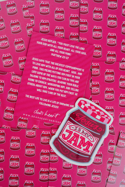 Jesus Is My Jam Sticker I Christian Sticker I Gift