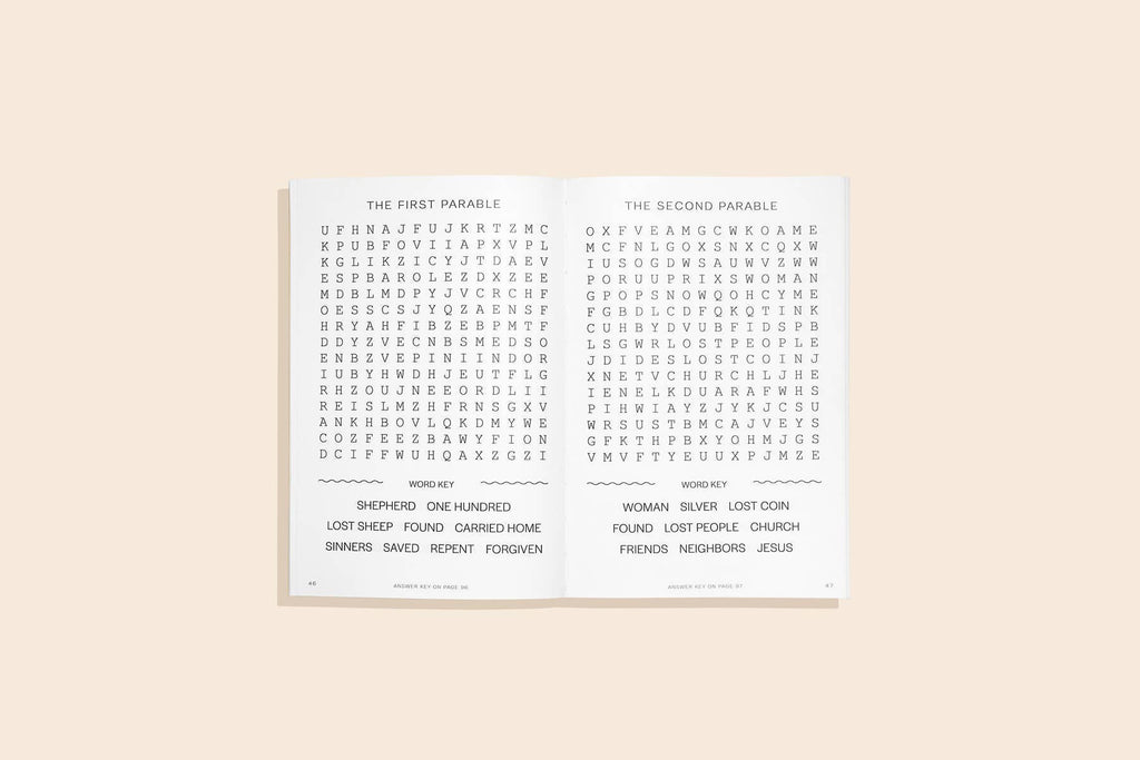 Bible Word Search for Kids