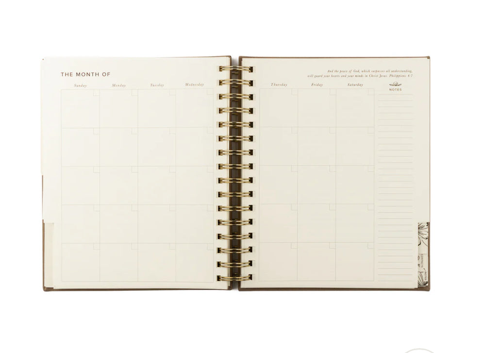 12-MONTH UNDATED PLANNER: MARLO DESIGN, SPIRAL