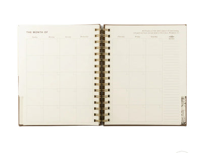 12-MONTH UNDATED PLANNER: MARLO DESIGN, SPIRAL