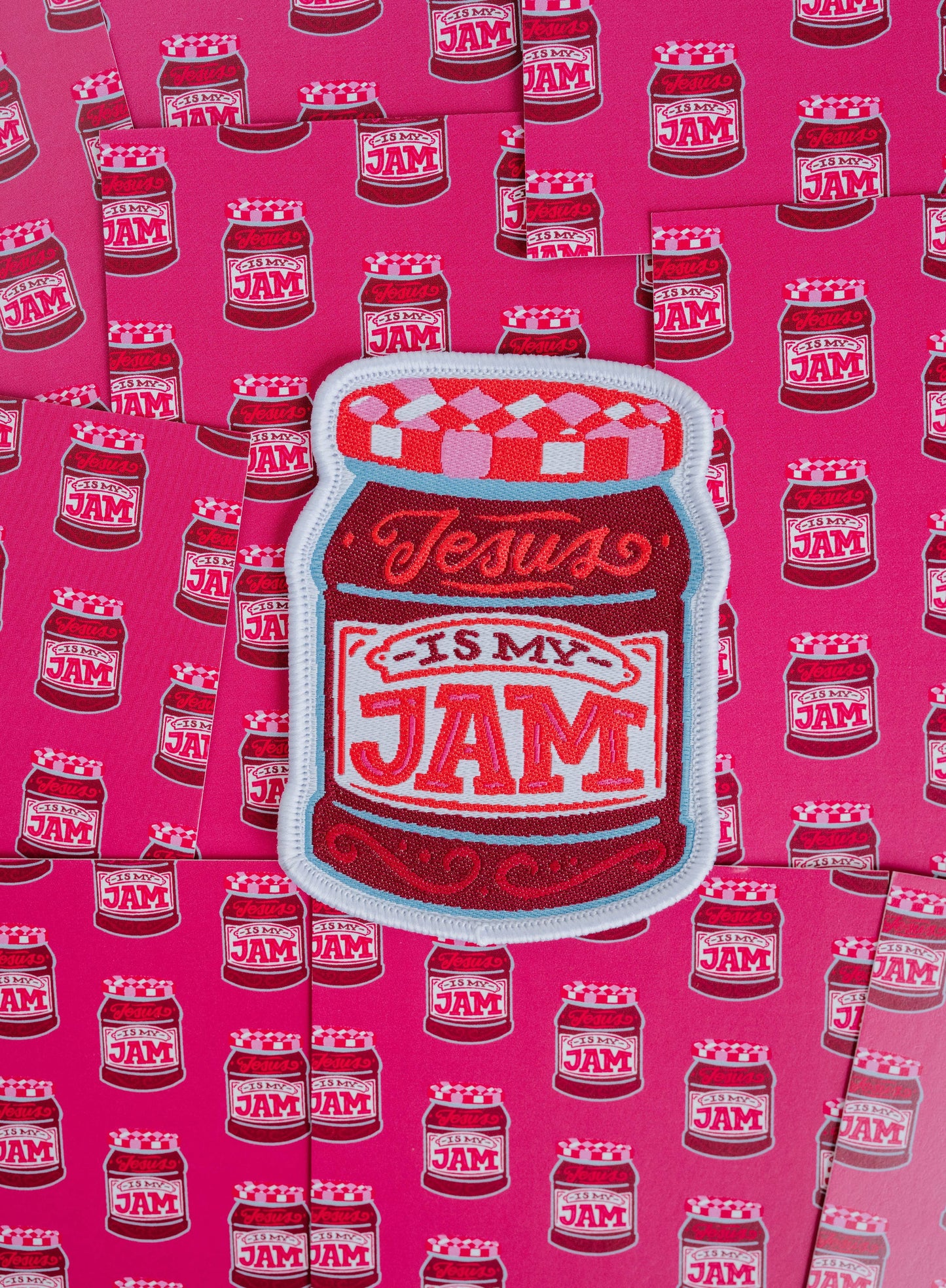 Jesus Is My Jam Patch I Christian Gift