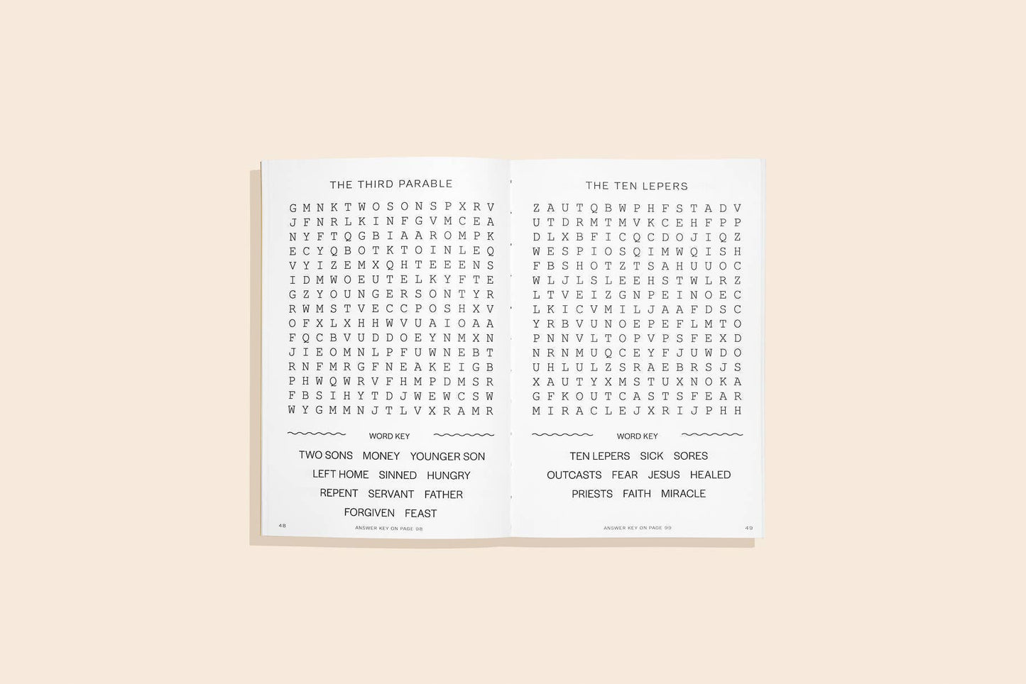 Bible Word Search for Kids