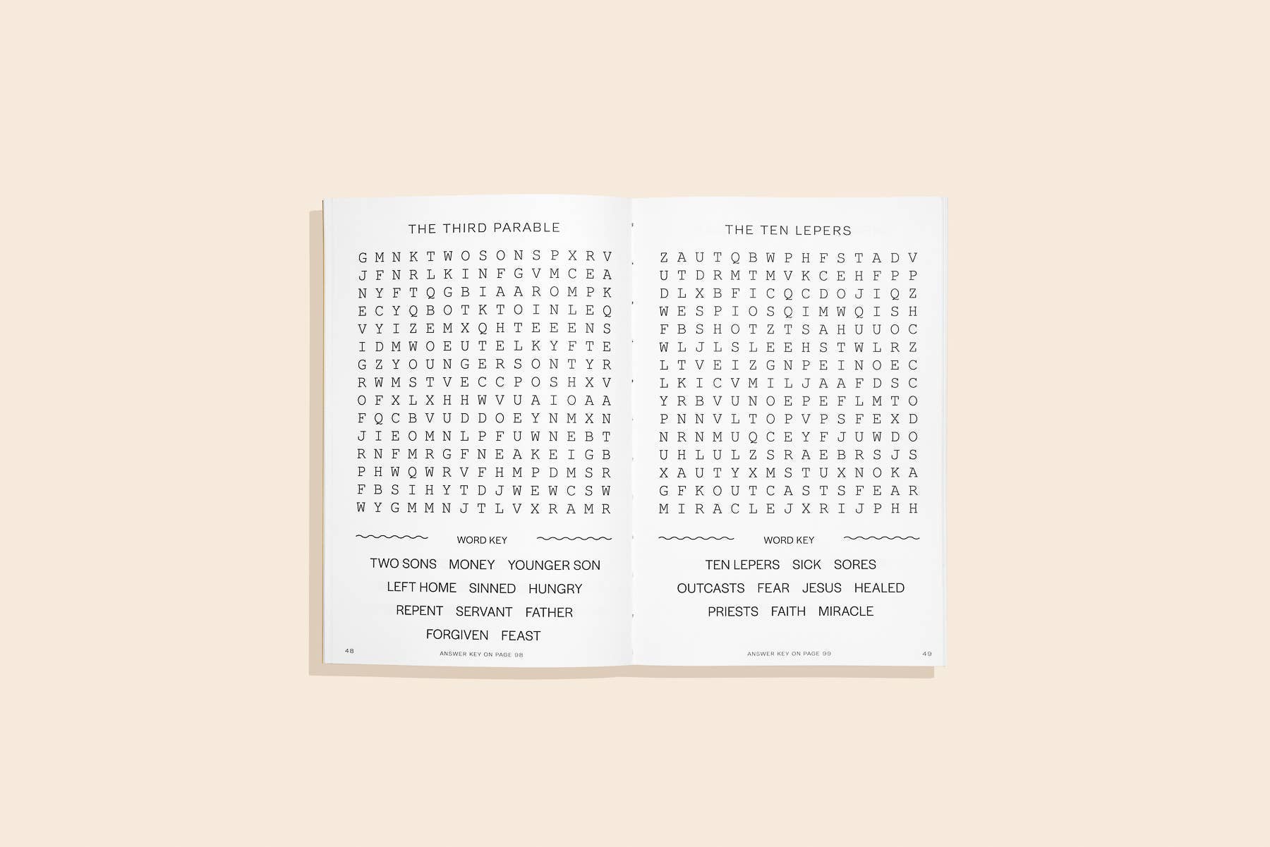 Bible Word Search for Kids