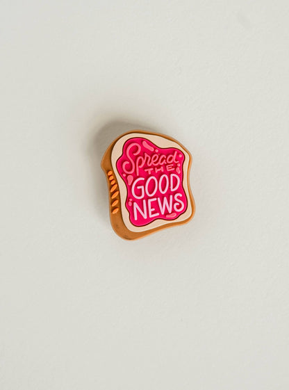 Spread The Good News Shoe Charm I Christian Gift