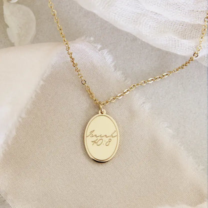 NEW! Flower Necklace, Isaiah 40:8 Necklace