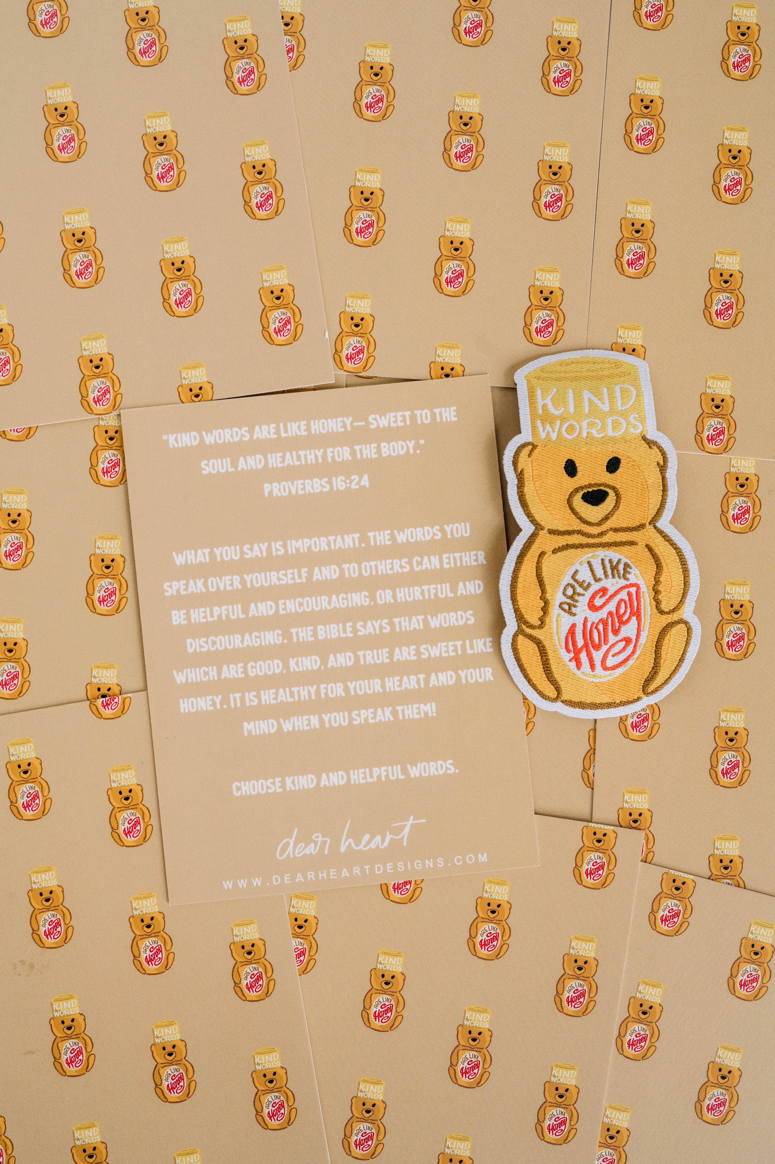 Kind Words Patch I Christian Gift