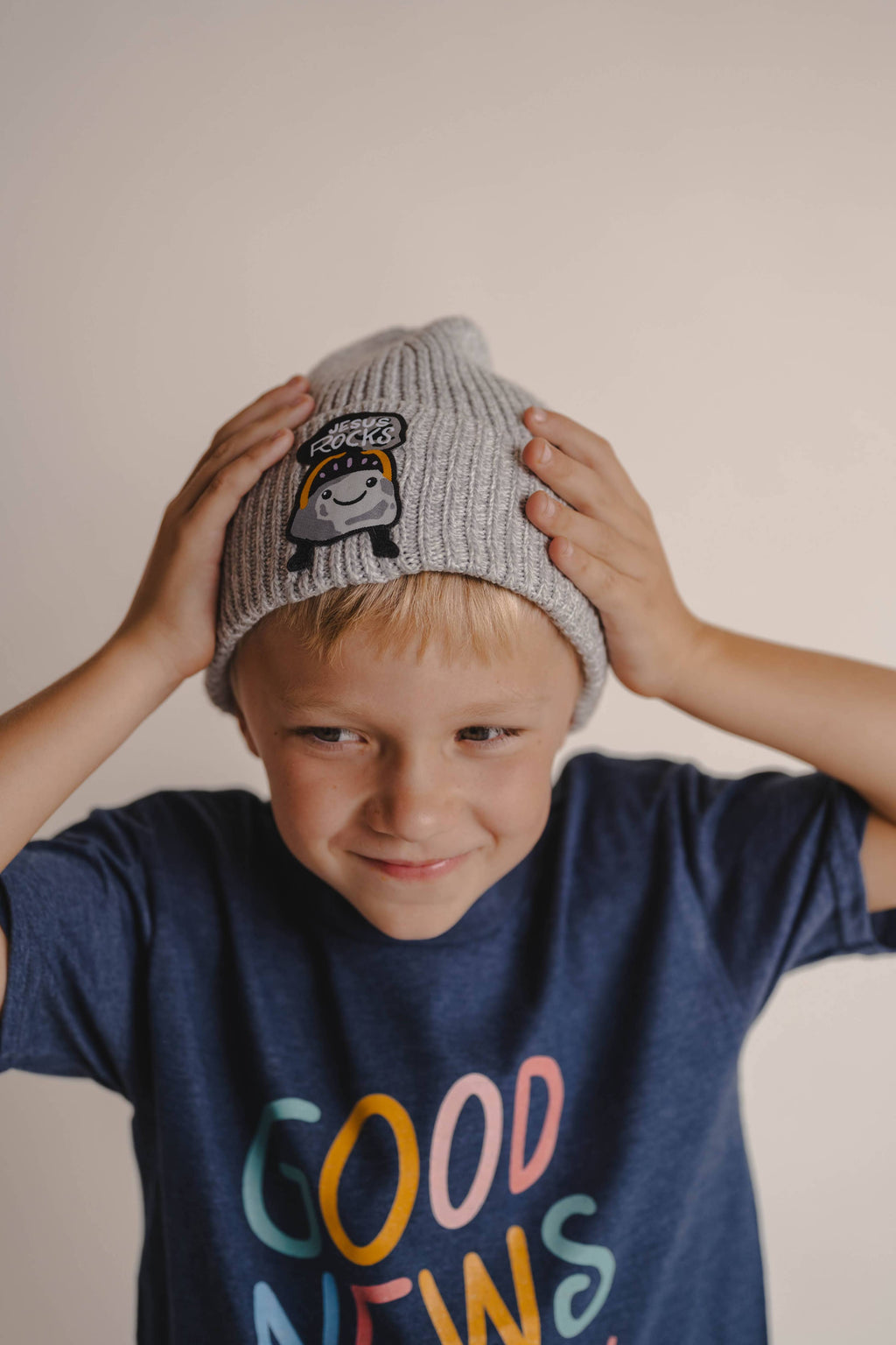 Jesus Rocks Patch I Christian Gift