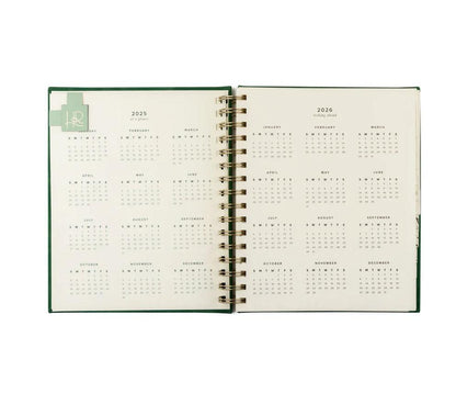 12-Month 2025 Dated Planner: Summerside Design, Spiral