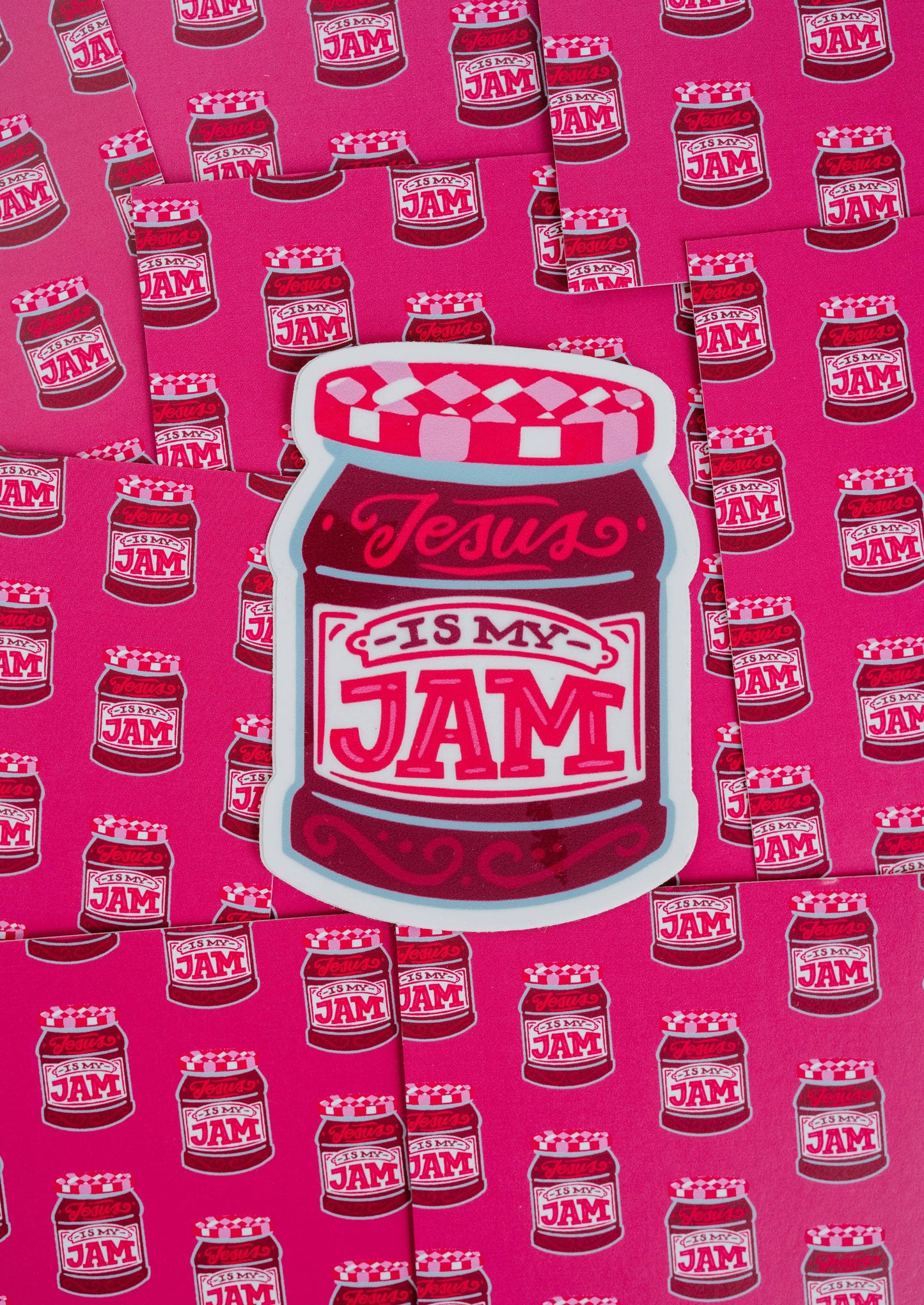 Jesus Is My Jam Sticker I Christian Sticker I Gift