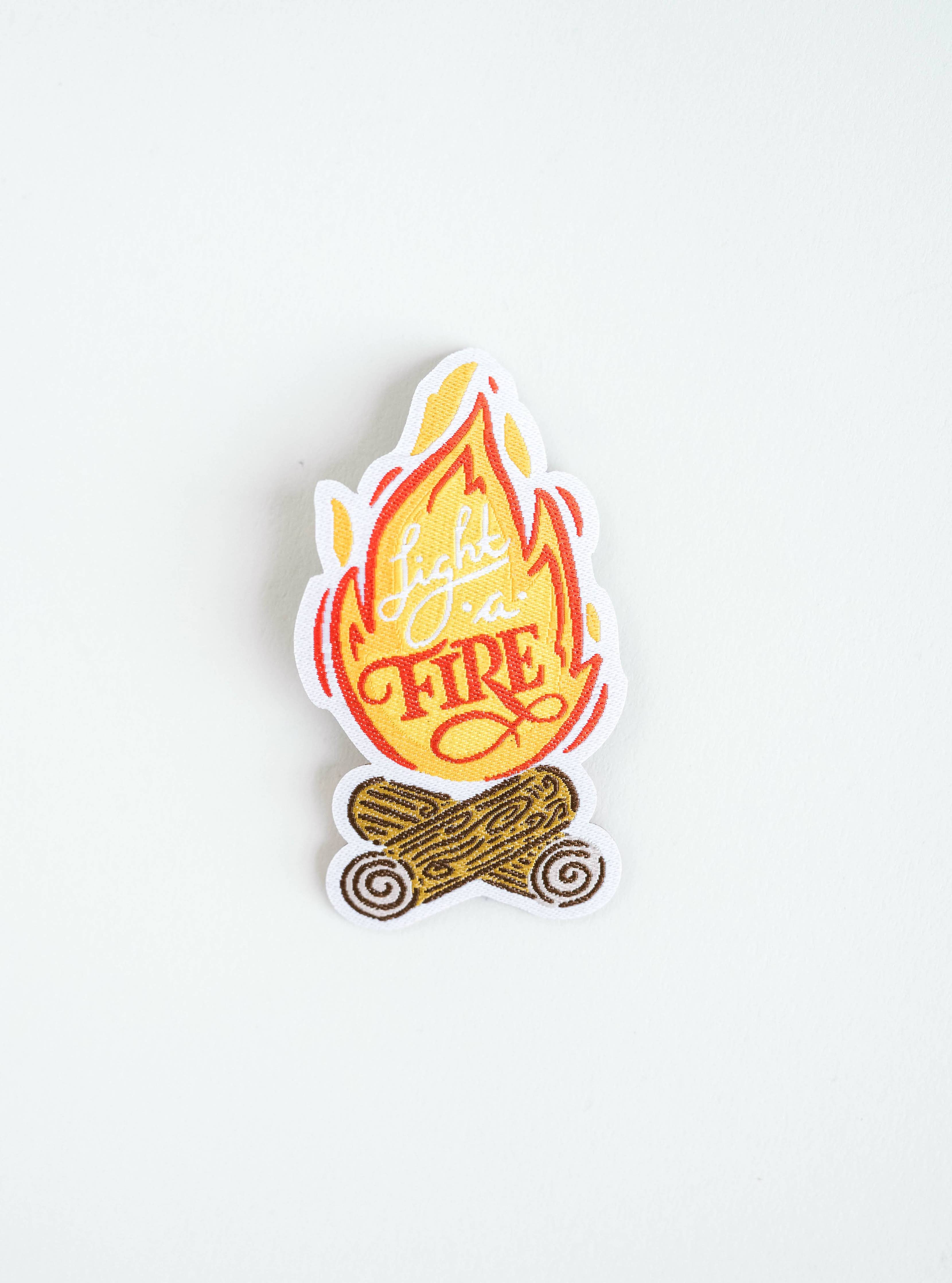 Light A Fire Patch I Christian Gift