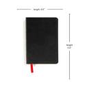 KJV Large Print Compact Reference Bible, Black LeatherTouch | MEN