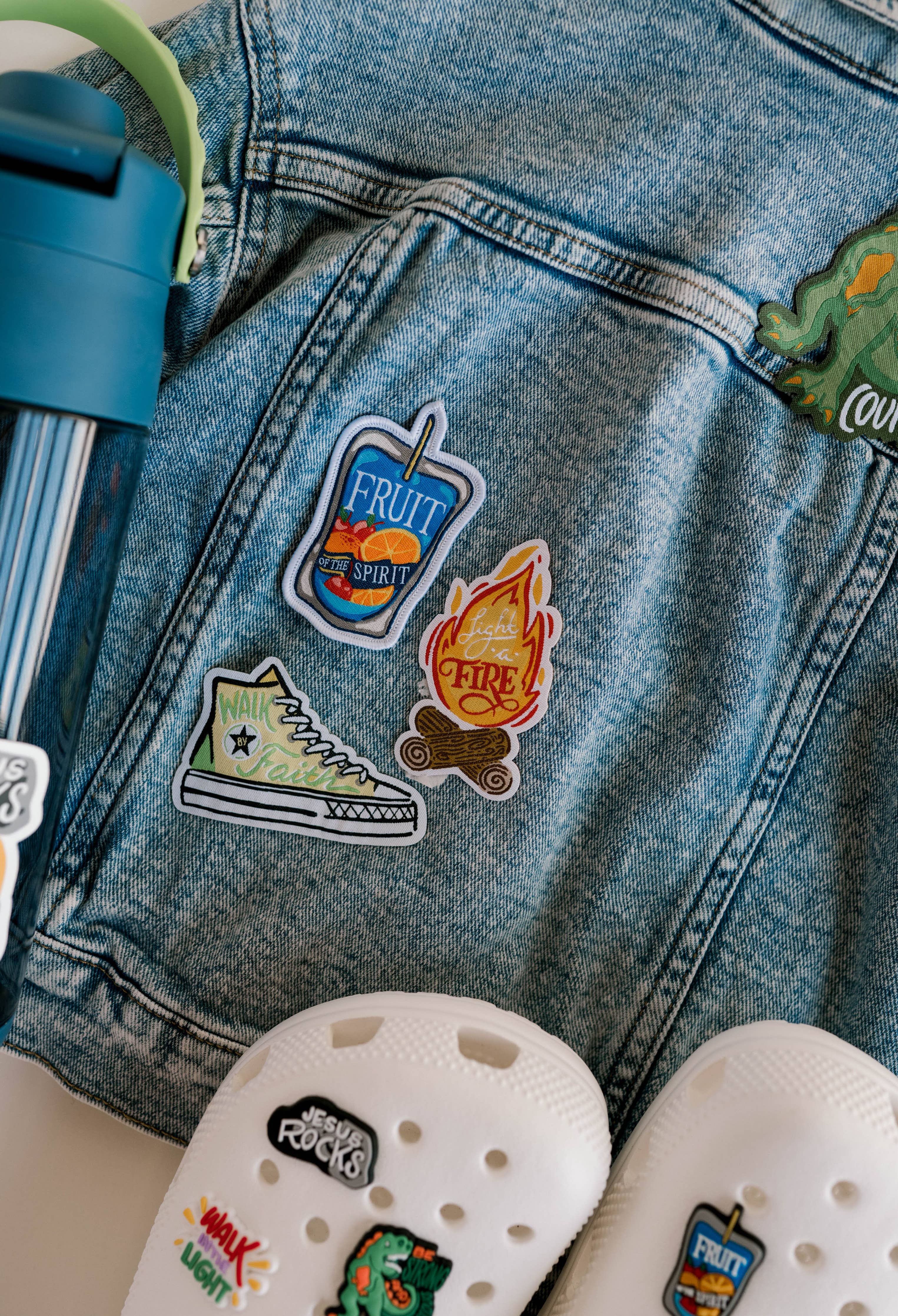 Light A Fire Patch I Christian Gift