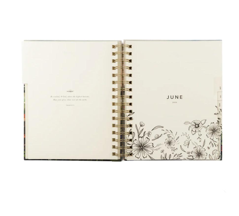 12-Month 2025 Dated Planner: Coram Design, Spiral