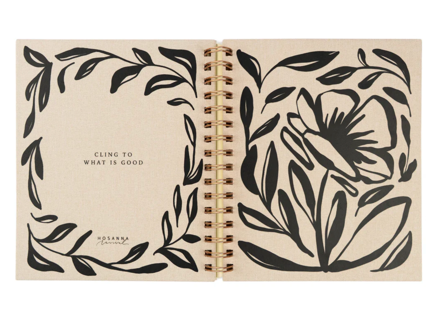 12-Month Undated Planner: Magnolia Springs Design, Spiral