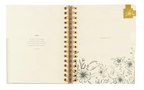 12-Month Undated Planner: Magnolia Springs Design, Spiral