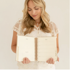 12-Month Undated Planner: Magnolia Springs Design, Spiral
