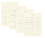 12-Month Undated Planner: Magnolia Springs Design, Spiral