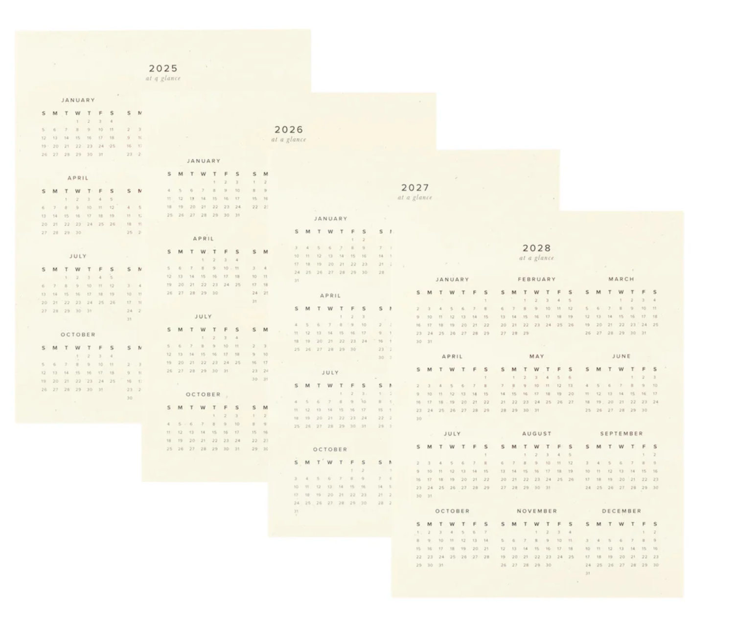 12-Month Undated Planner: Magnolia Springs Design, Spiral