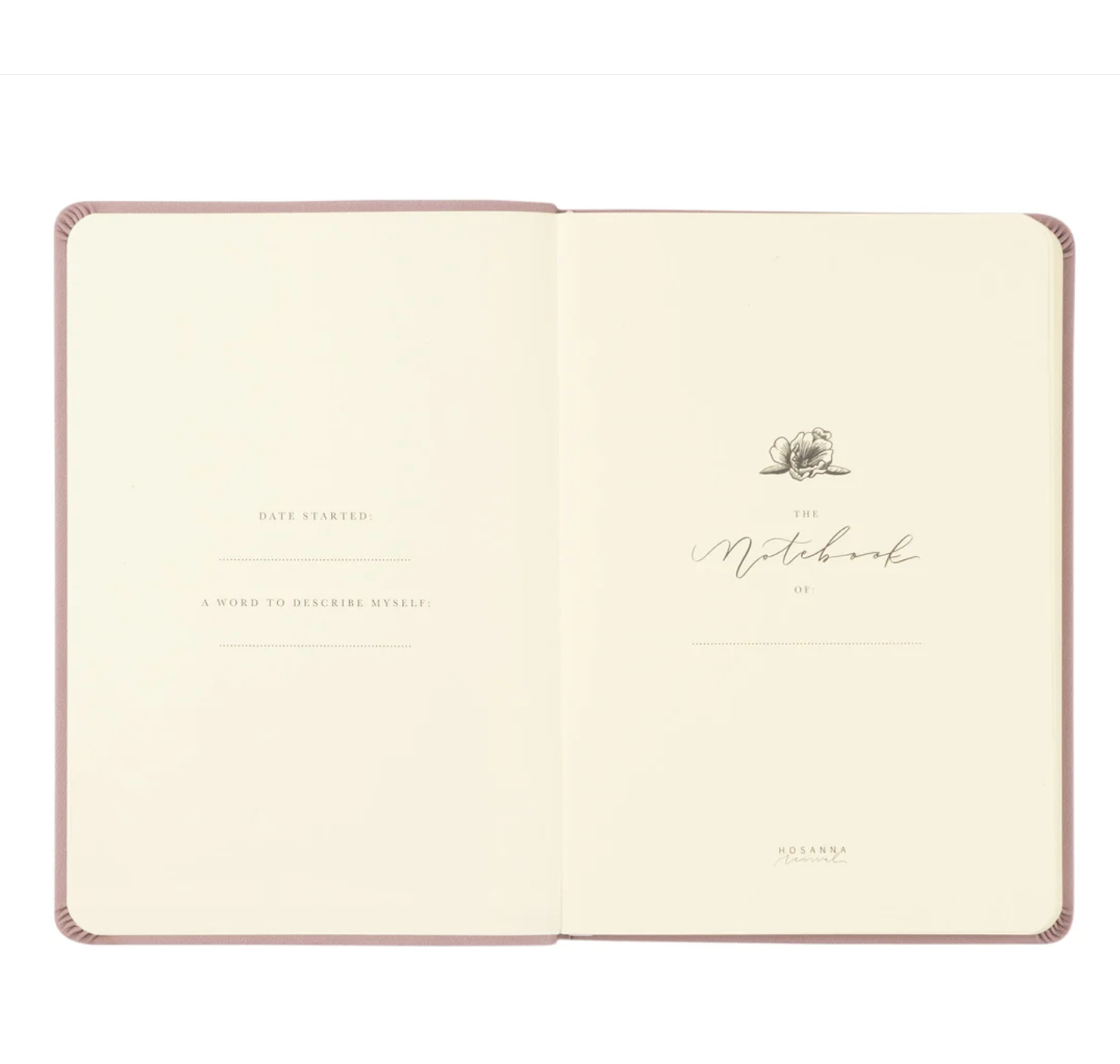 Hosanna Revival Notebook: Mauves Theme