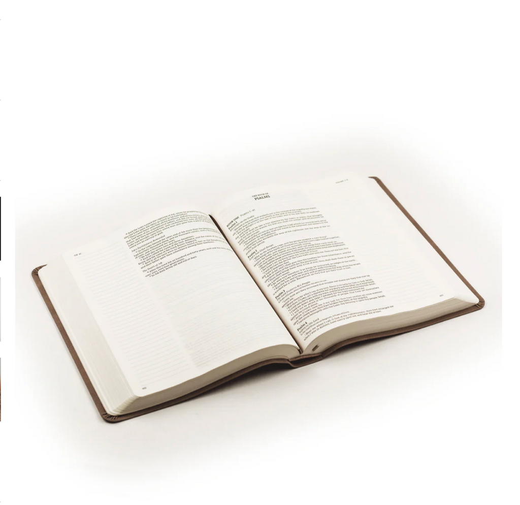 KJV Large Print Notetaking Bible: Marlo Theme