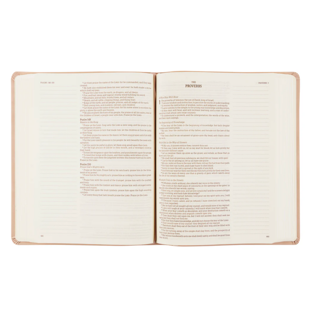 KJV Large Print Notetaking Bible: Shiloh Theme