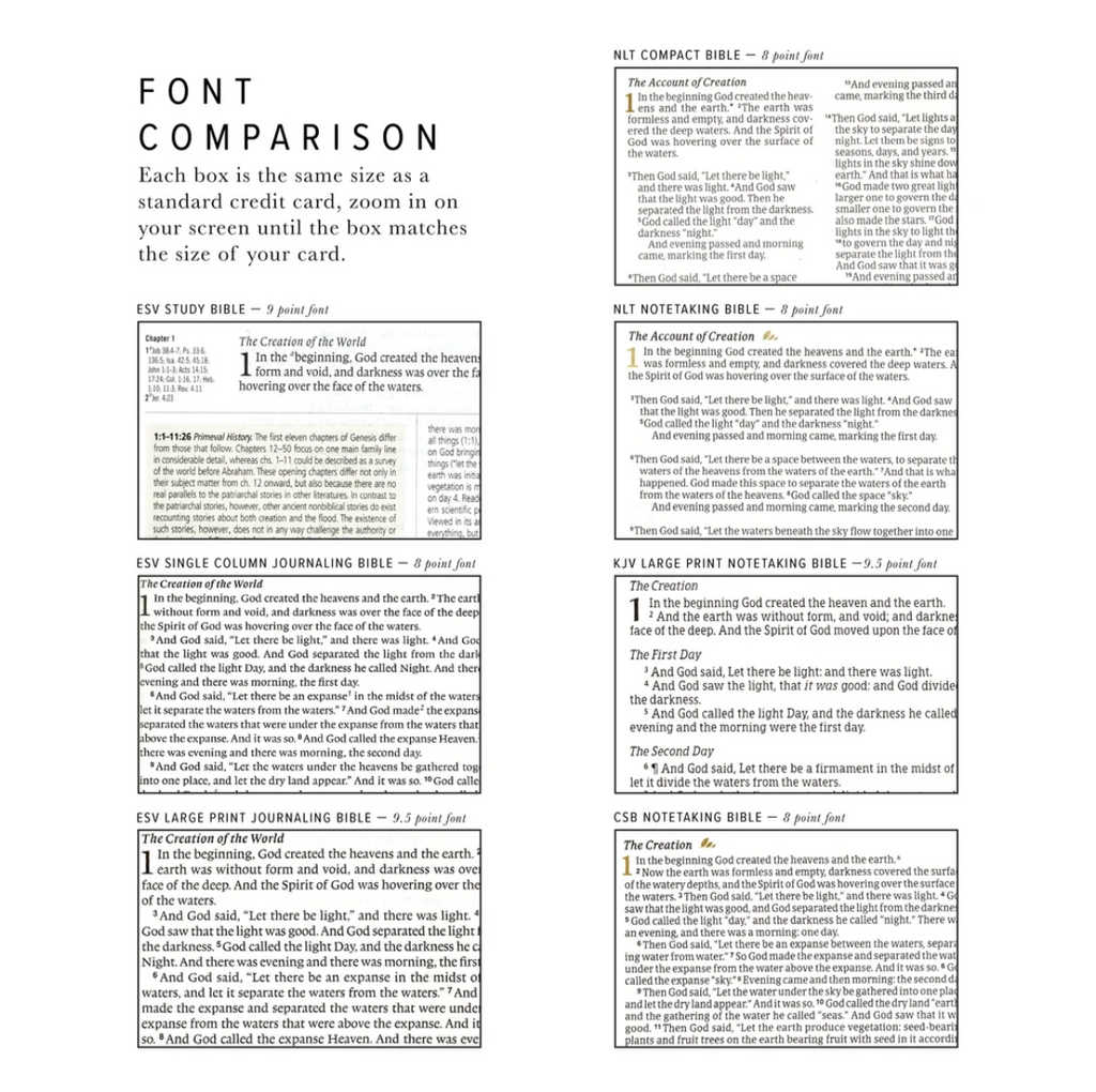 KJV Large Print Notetaking Bible: Shiloh Theme
