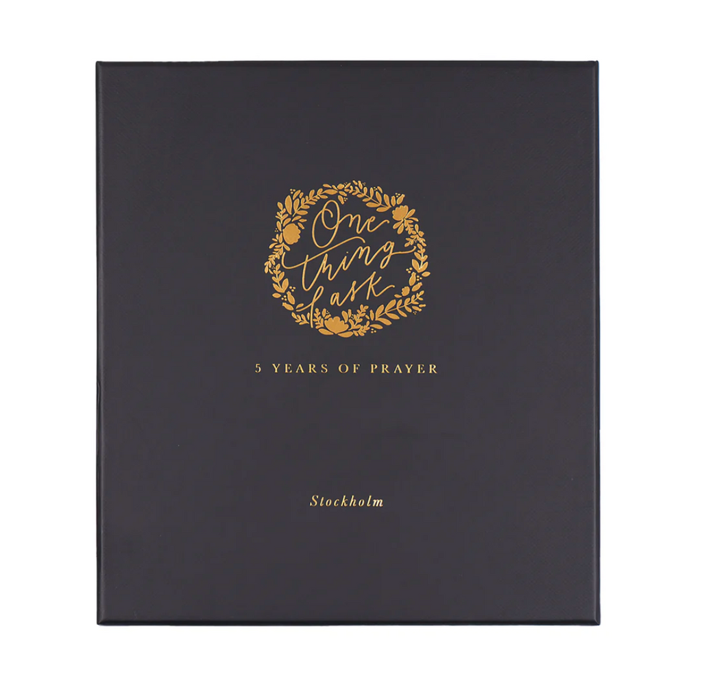 One Thing I Ask 5-Year Prayer Journal: Stockholm Theme