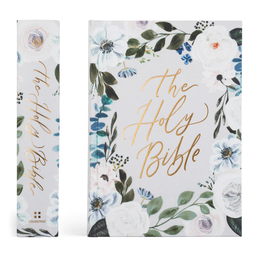 ESV Large Print Journaling Bible: Victoria Theme