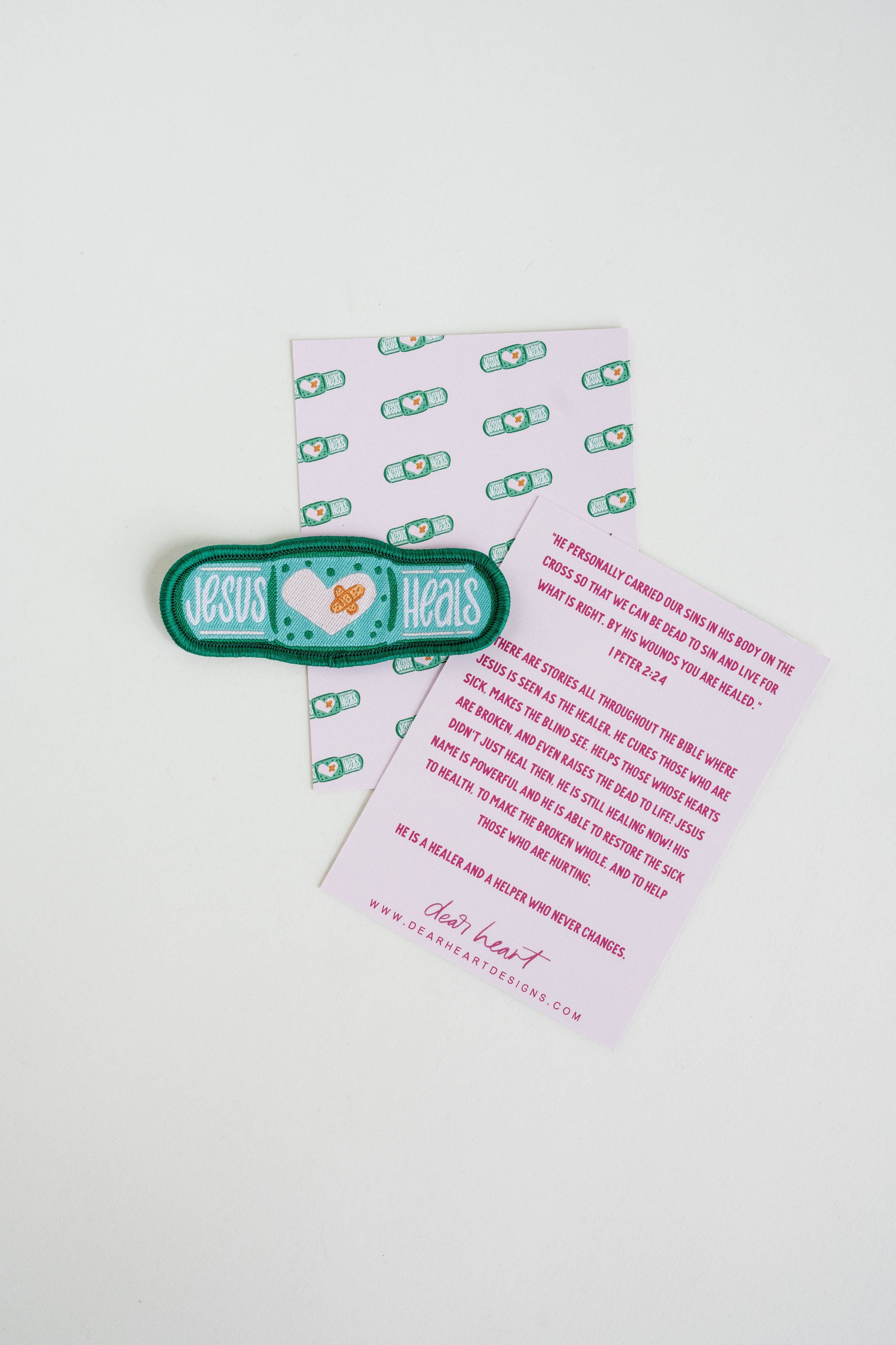 Jesus Heals Patch I Christian Gift