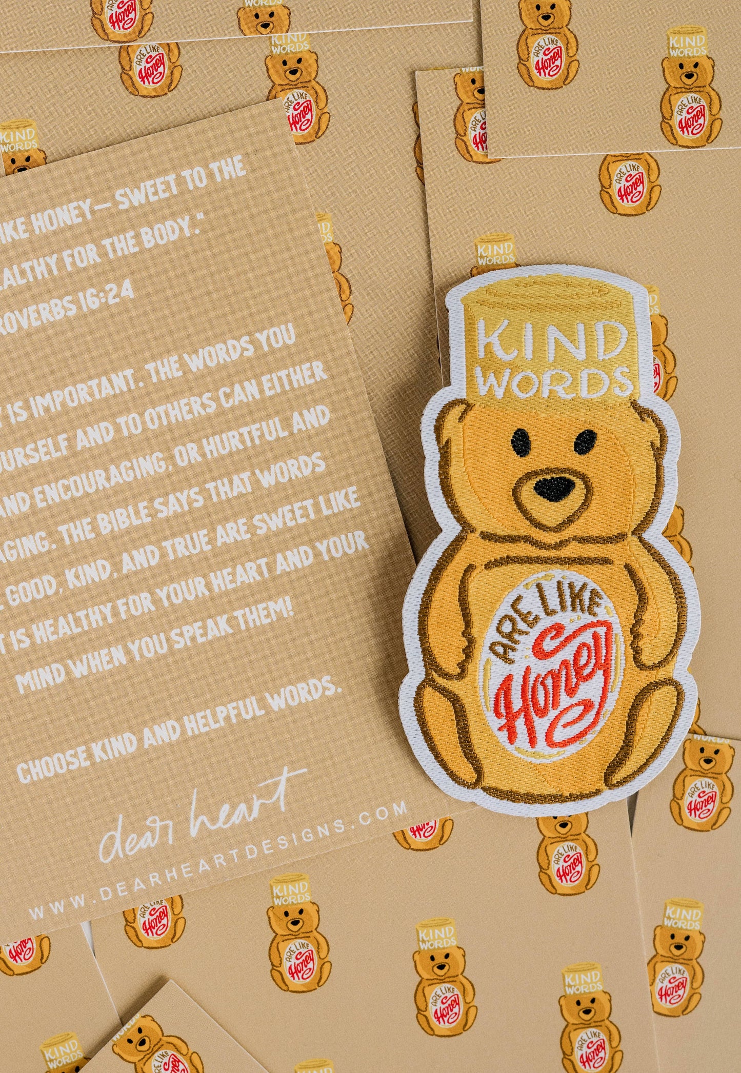 Kind Words Patch I Christian Gift