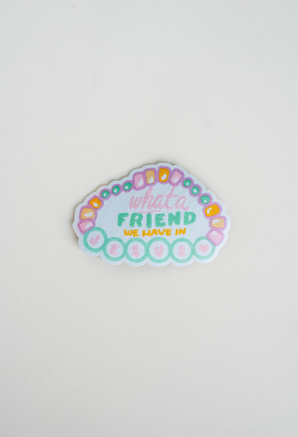 What A Friend Patch I Christian Gift