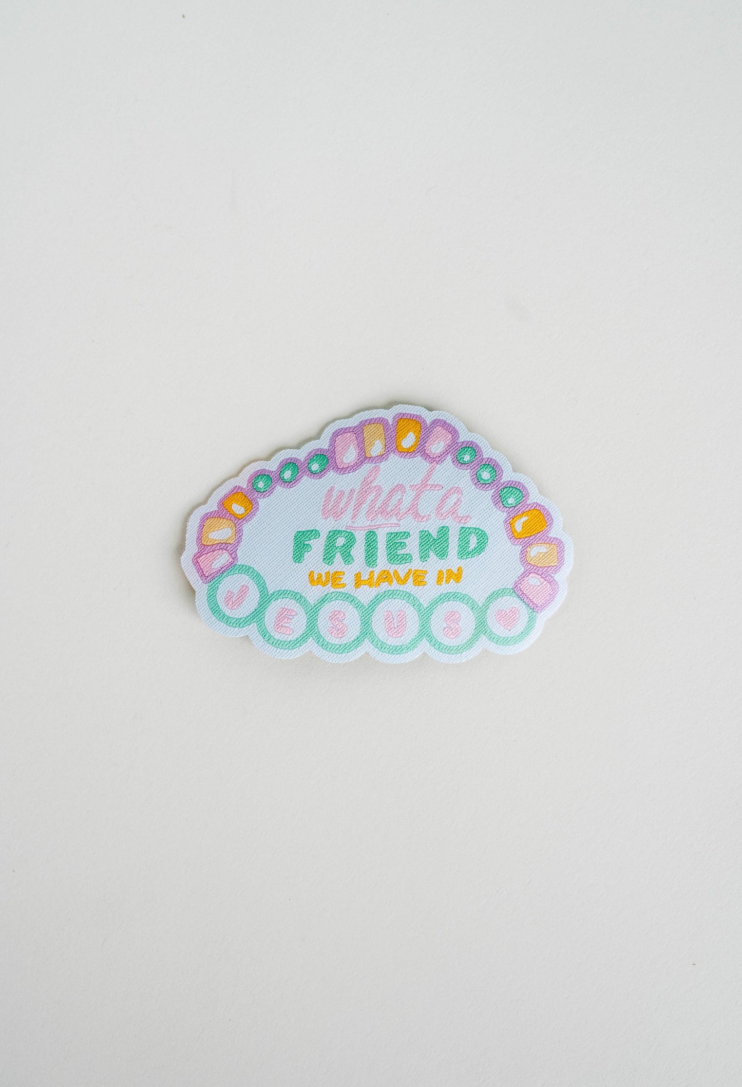 What A Friend Patch I Christian Gift