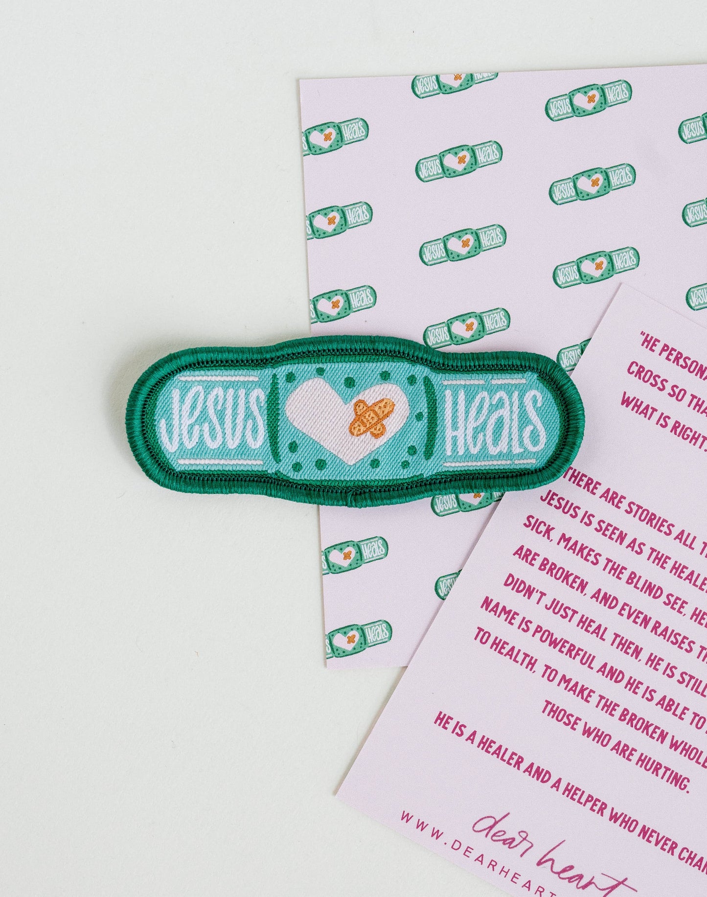 Jesus Heals Patch I Christian Gift