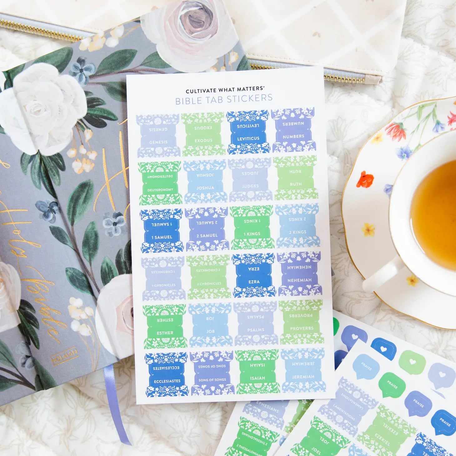 Bible Tabs | Floral