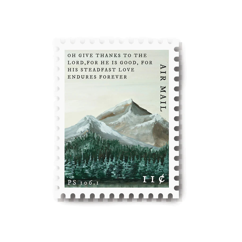 Hosanna Revival : Psalm 106:1 Stamp Sticker