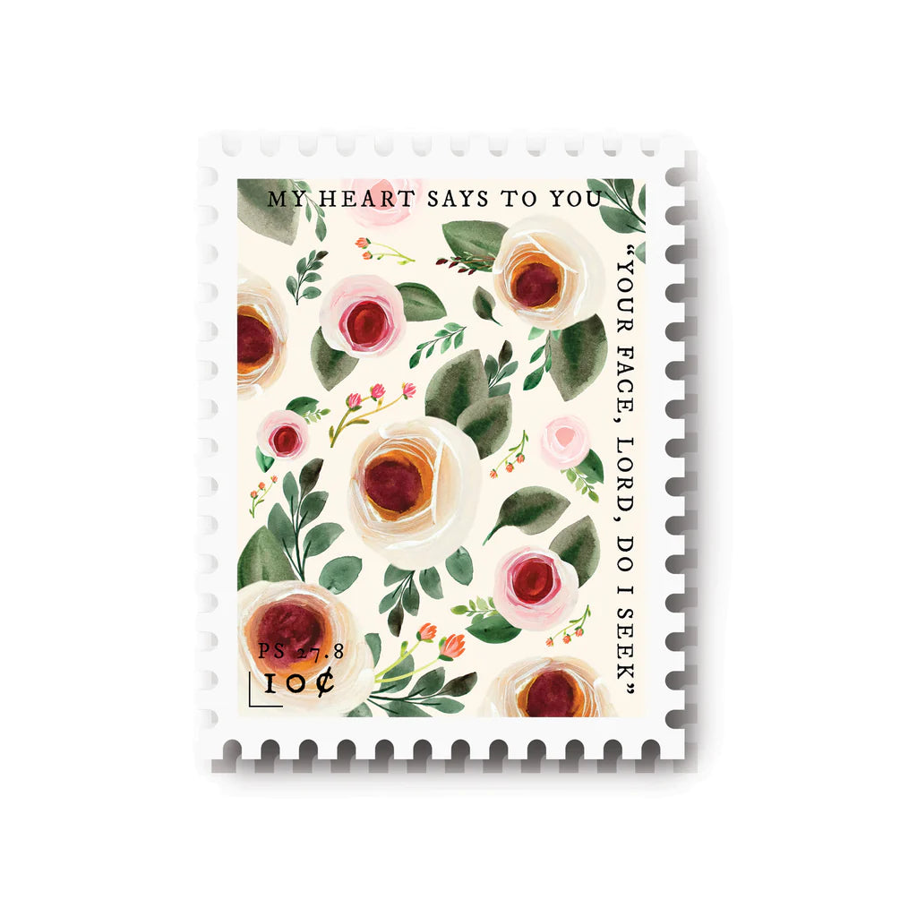 Hosanna Revival : Psalm 27:8 Stamp Sticker
