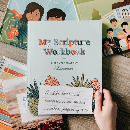 My Scripture Workbook about Character - Kids